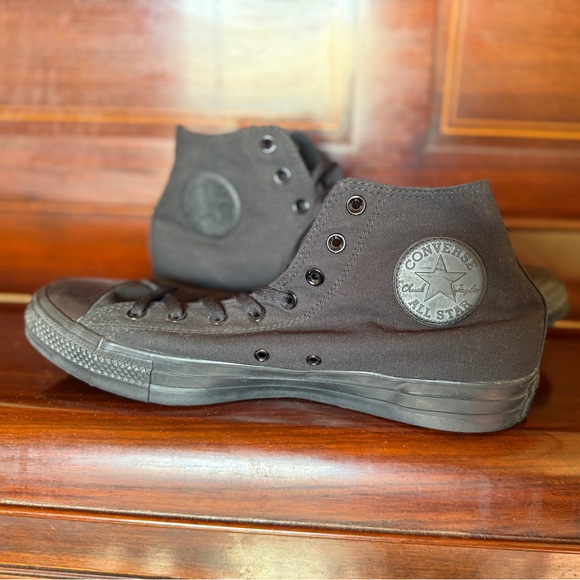 Men’s size 13 Converse Chuck Taylor All Star black classic high top sneakers - Picture 8 of 11